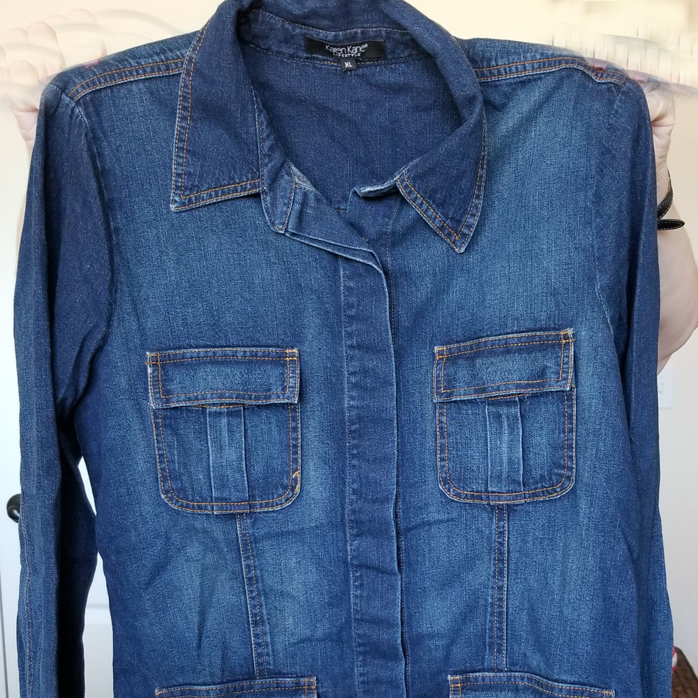 Karen Kane denim Jacket